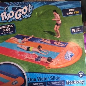 Bestway H2OGO! 16' Quadruple Inflatable Water Slide